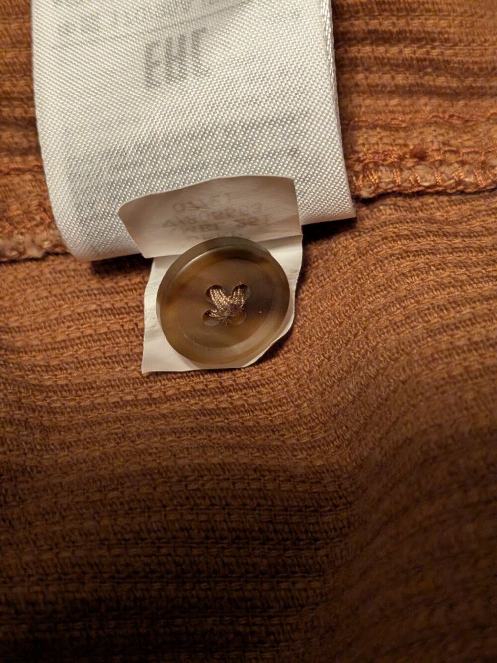 Gap Women's Oversized Corduroy Shirt Camel Tan Petite Med - Picture 13 of 13